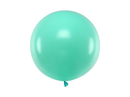 Balónek velký akvamarinový pastelový 60cm