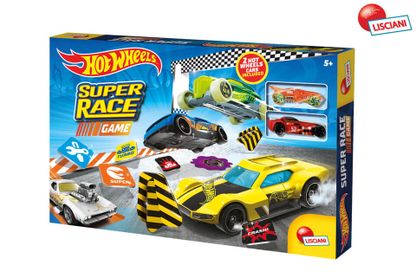 Společenská hra s autíčky Hot Wheels